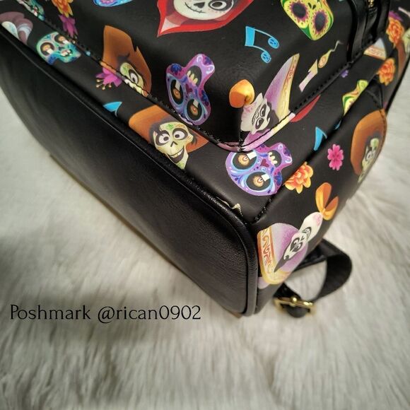 Loungefly Disney Pixar Coco AOP Mini Backpack main image 4